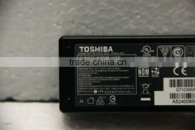 19v 2.37a 45w ac adapter power charger for Toshiba Portege Z830 Z835 adapter 5.5mm*2.5mm