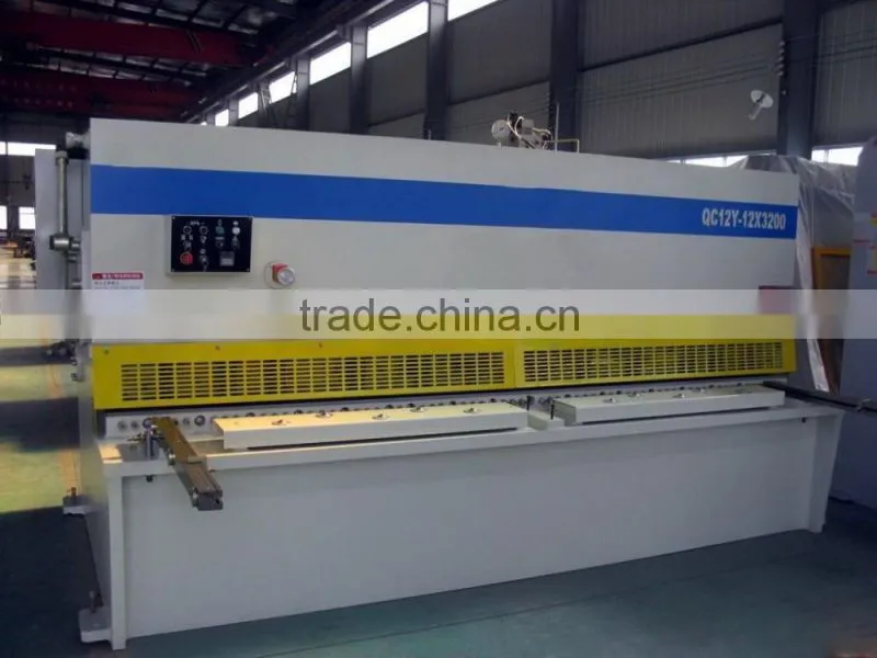 CE hydraulic plate shearing machine and plate bending machine