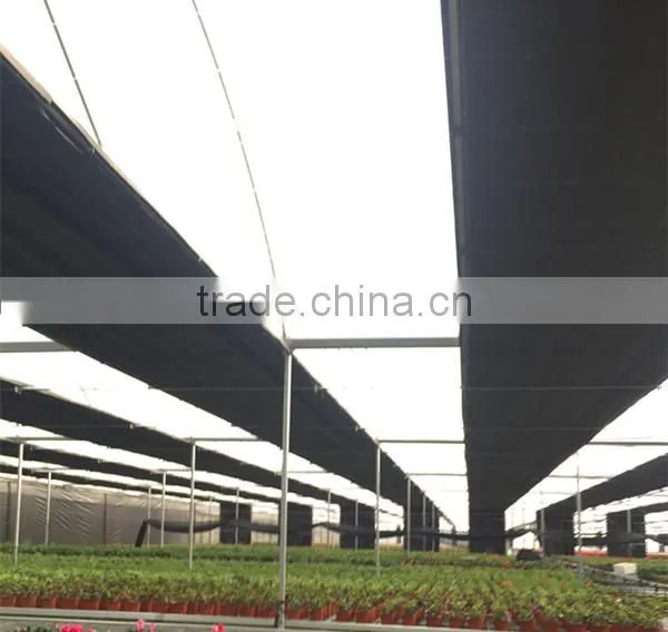 multi-span galvanized black out greenhouse