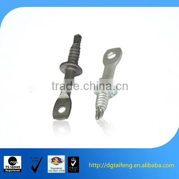 carbon steel serrated washer self drilling screw