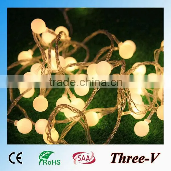 Cherry bulb string LED Xmas lights holiday party hotel home corridor window tree decoration LED string light 5M/10M 220V/110V