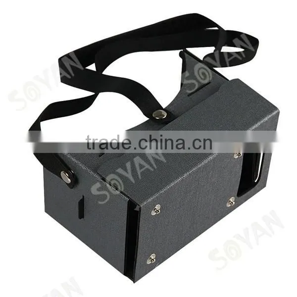 Custom Logo Print google cardboard vr 2.0 3D vr glasses