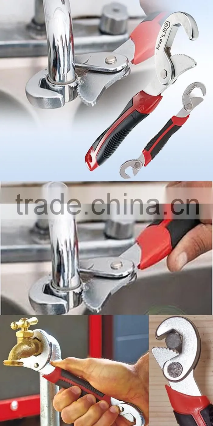 China Manufacturer Heavy Duty Forged Snap N Grip Wrench set For Truck