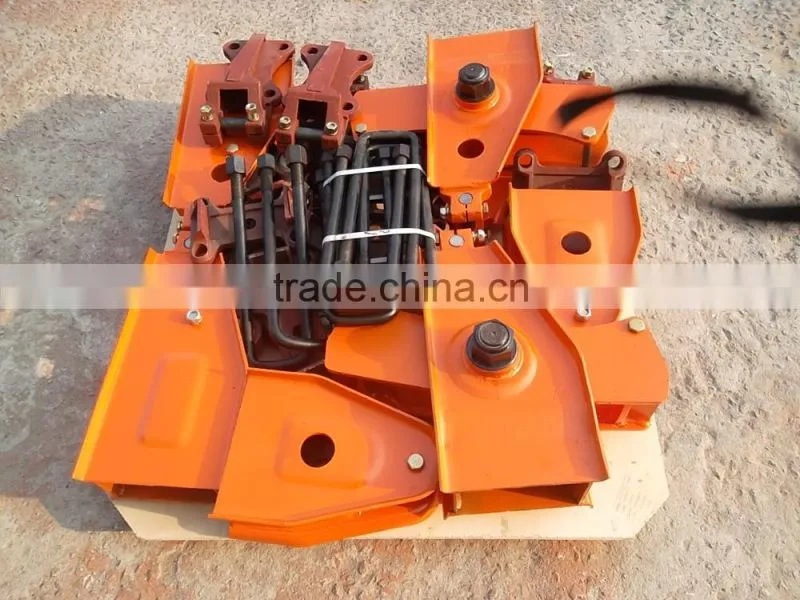 Top quality semi trailer parts suspension parts leaf spring underslung suspension