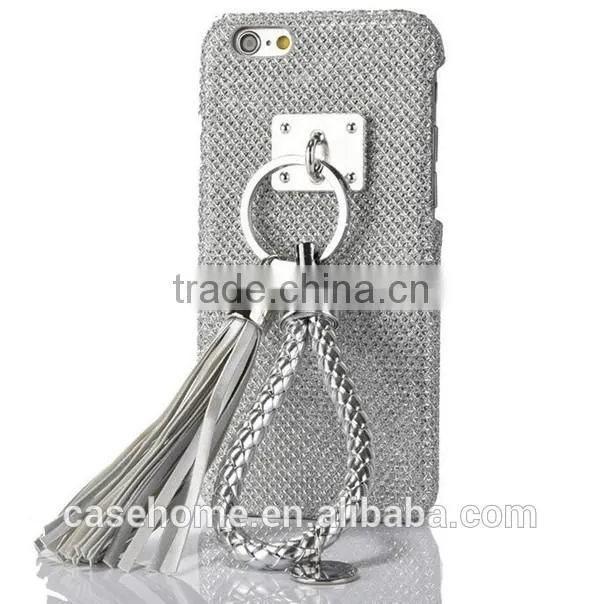 Tassels FUR Golden Back Case for iphone 6 Protective Cover Case