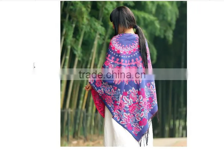 Fashion warm kerchief tassel scarf imitation of cashmere Ms shawl ,140*140cm