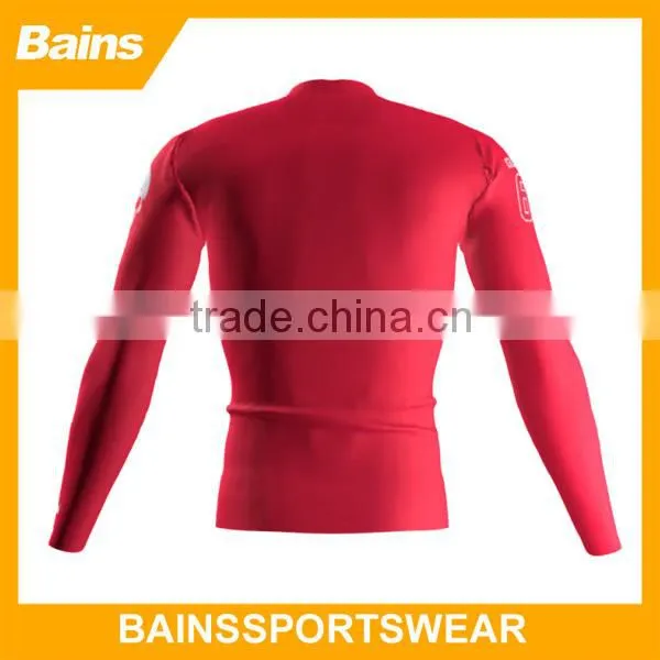 Spandex sports wholesale youth sublimation custom printed compression shirts