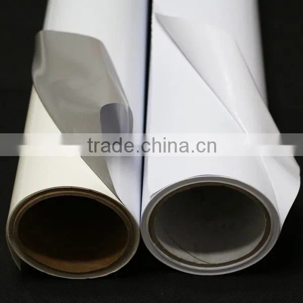 Gossy/Matte 100mic printable removable adhesive vinyl