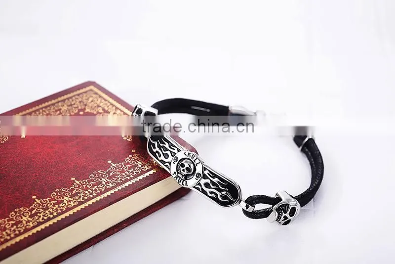 Hot sale clear silicone bracelets with stainless steel clasp