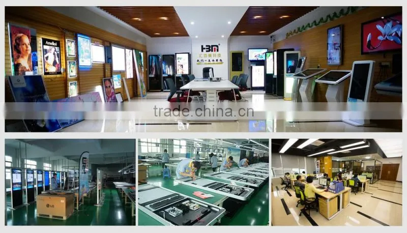 46 inch Indoor floor standing LED display screen for advertising