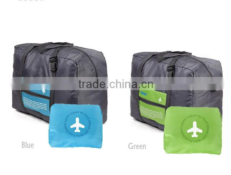 Custom made polyester folding travel bags best travel duffel bag