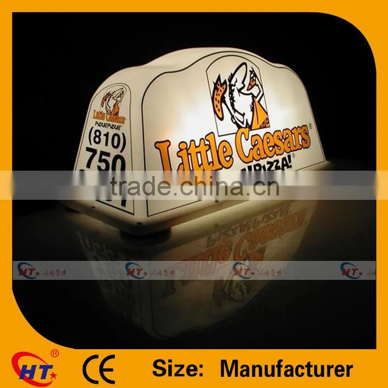 CE quality customize car roof advertising