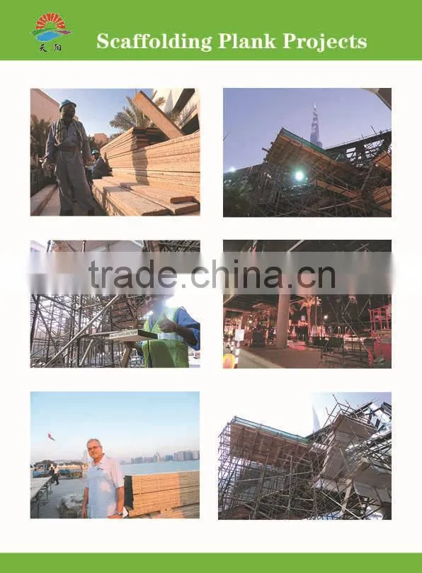 OSHA certificate high strength scaffolding planks for construction