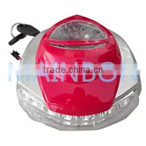 Motor kits spare parts double light headlight with key