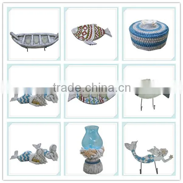 Fashional resin mermaid hook for home decor resin wall hook