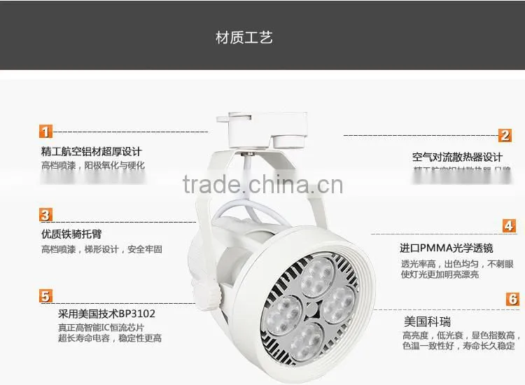 LED PAR30 35W Bulb OSRAM Chip LED Track light The Clothing store LED spotlights