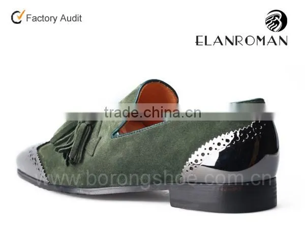 New arrive men loafer style with metal goodyear safety shoes