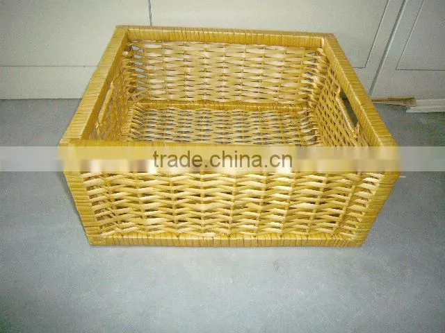 new style honey willow wicker storage basket
