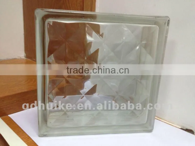 clear /colored glass bricks/decorative glass blocks/parallel