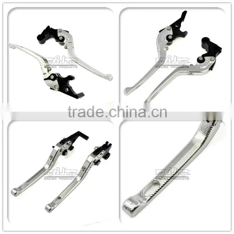 BJ-LS-008 Wholesale 3D Long CNC Adjustable Folding Motorcycle Hand Brake Clutch Lever for Ducati 821 MONSTER