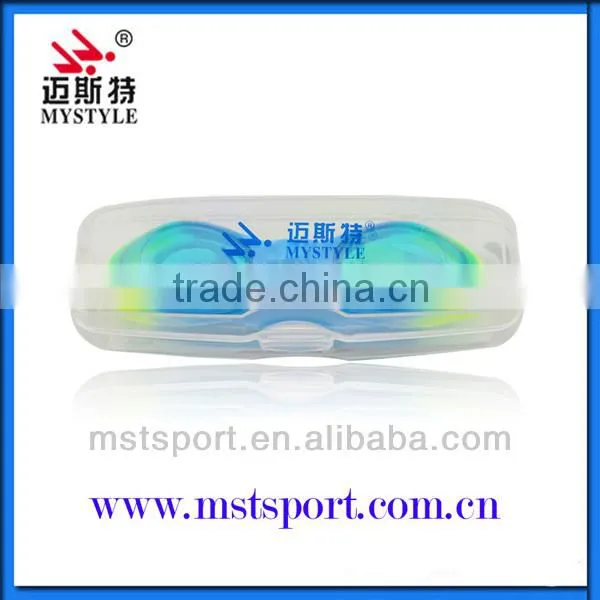 2015 hot sale kids simple one piece swim goggles