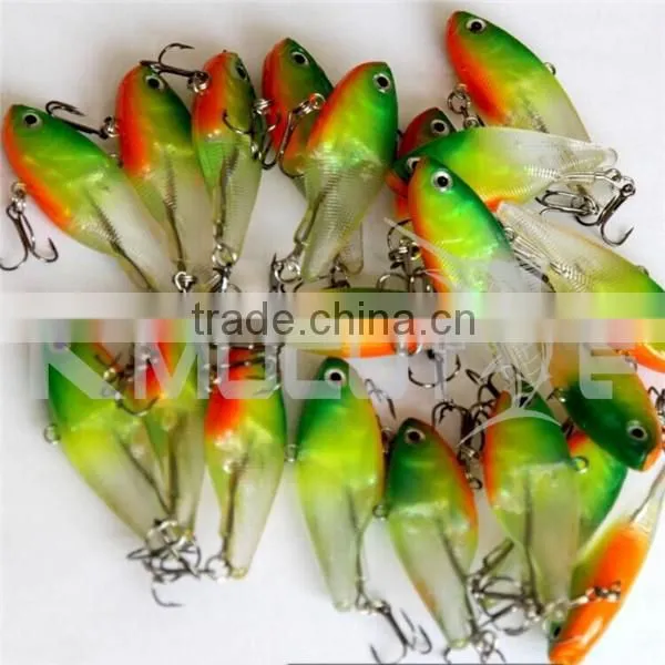 CS003 6.5cm 17.6g soft VIB fishing lure Lead shad lure soft fishing lure TPR shad bait