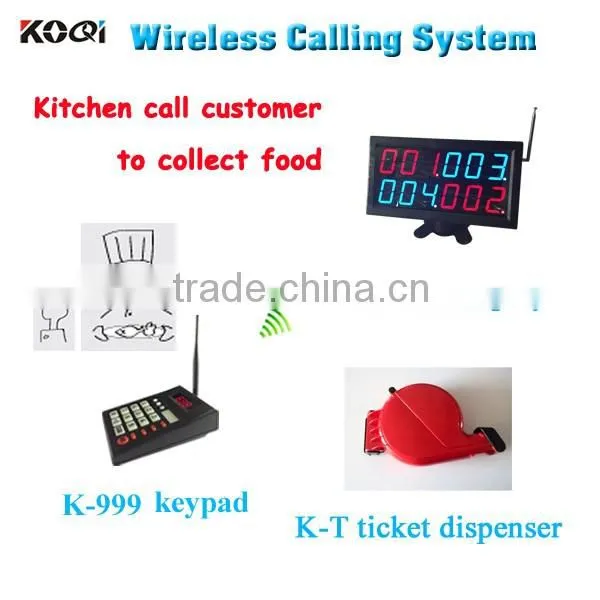 Take A Number Machine Queue management Guest Paging System Ticket Dispenser