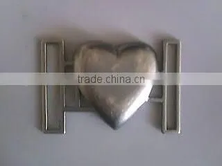 Fashion metal designer gold plate belt buckles