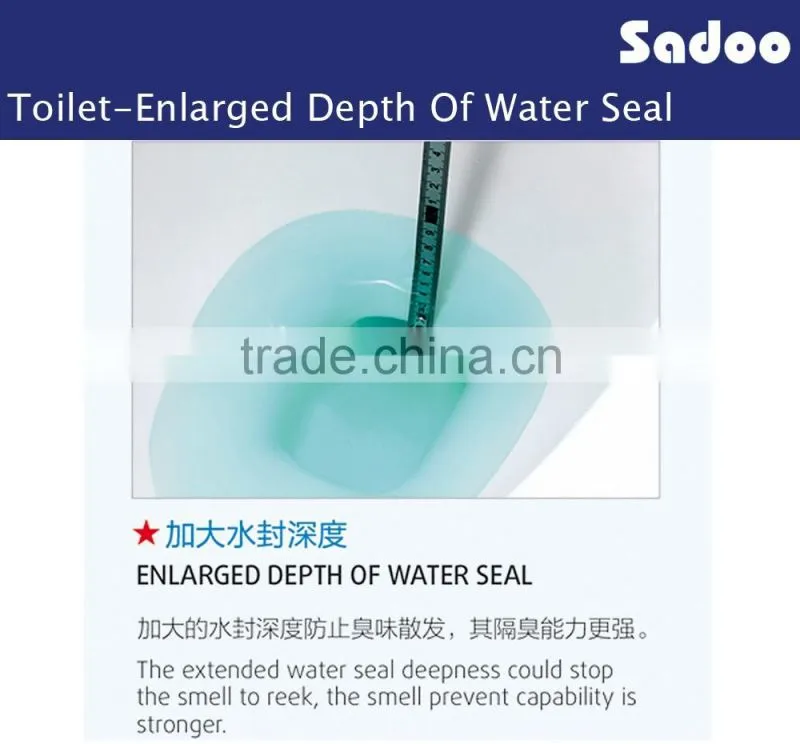 wash down two piece toilet