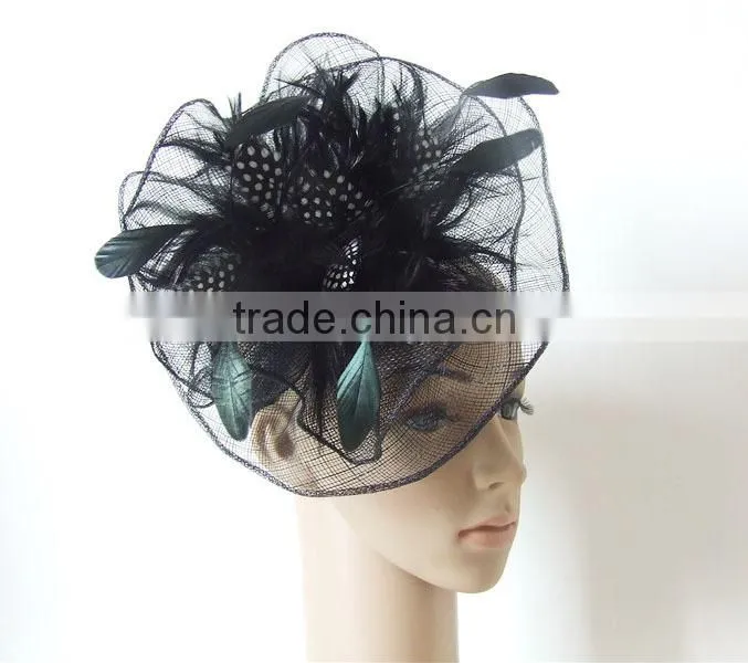 Black church fascinator wholesale
