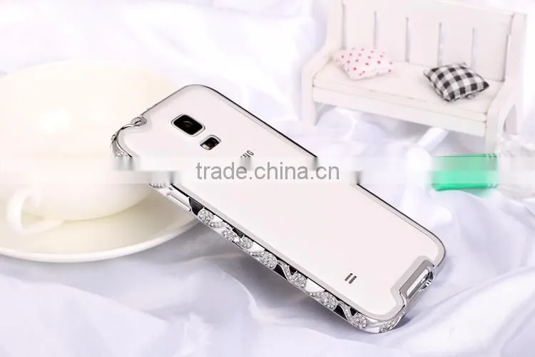 Wholesale Slim Metal Aluminum Bumper Buckle Case for Samsung Galaxy S5