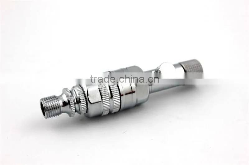 AIRBRUSH 1/8" AIR IN-LINE MINI FILTER AIRBRUSH MALE & FEMALE ENDS With Air Regulator