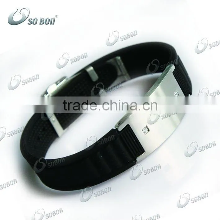 adjustable health silicone Dubai wristband