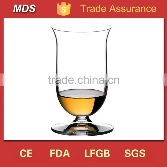 Glassware single malt whisky glass cup with stem