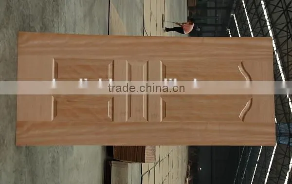 Factory Good Quality hdf melamine moulded door skin