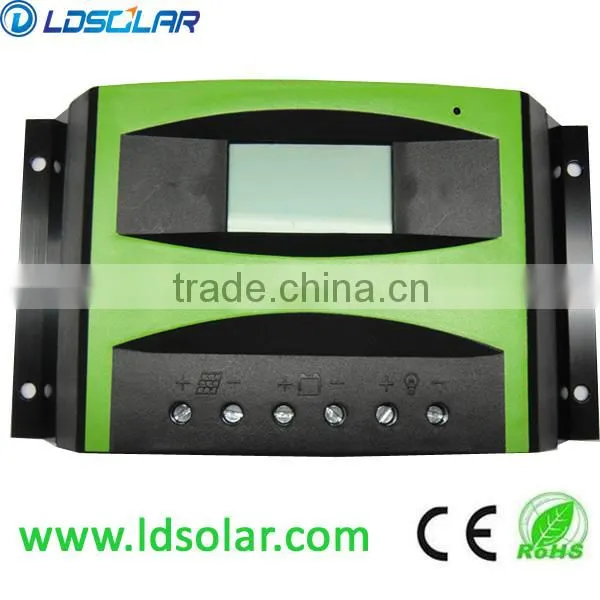 30A48V solar charge controller with LCD for solar power system