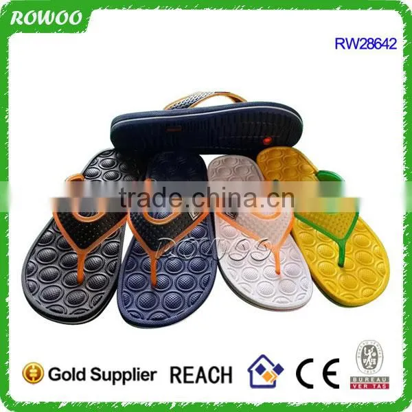 cheap fashion massage bottom slipper massage slipper/pvc slipper/plastic slipper
