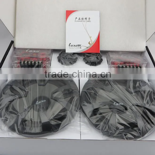 Small order area 6" 2-way component woofer speaker with super bass EQ