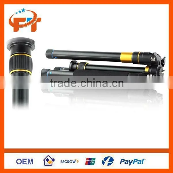 Portable Tripod Monopod Q-555+ Ball Head+ Travel Bag For Nikon Canon Sony DSLR