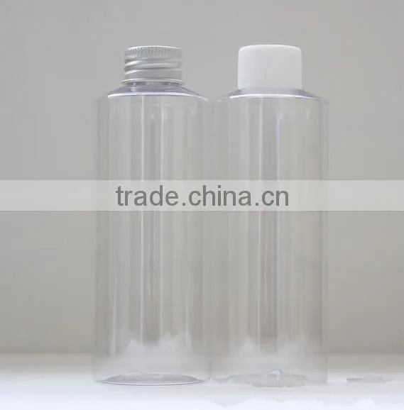 200ml PET cyclinder plastic bottle