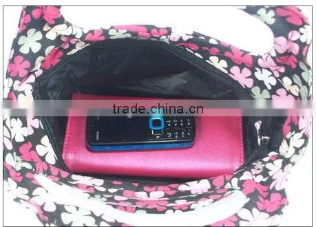 100% organic cotton fabric clear japanese fashion bags