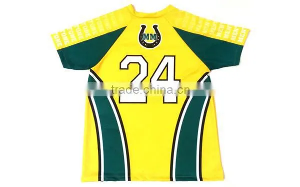 Full sublimated printing v-neck soccer jersey reversible