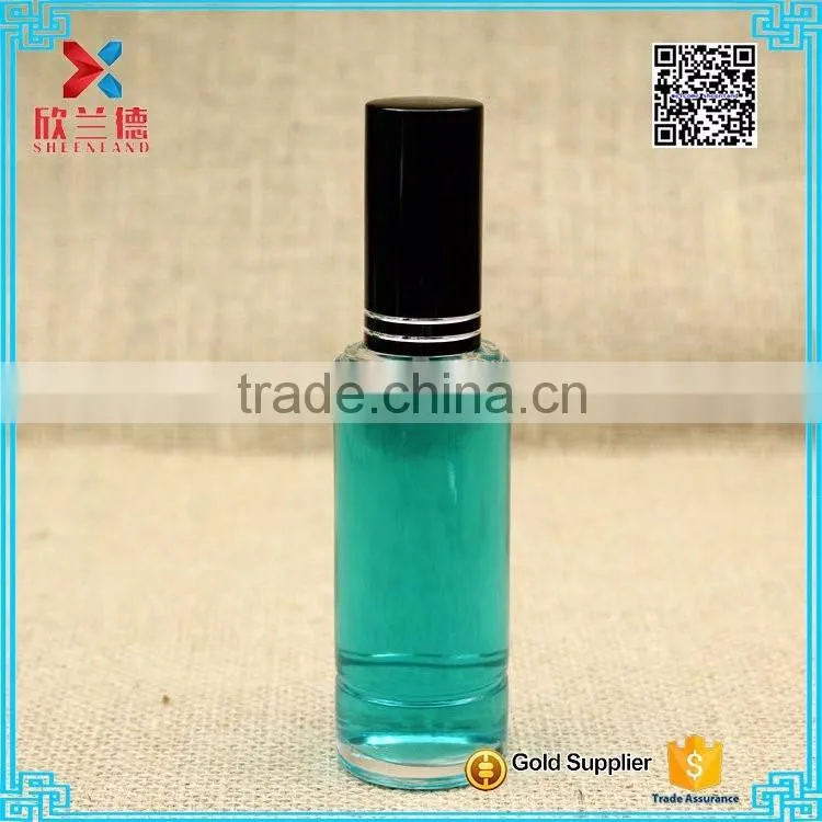 55ml bottle of perfume, screw top glass perfume bottle