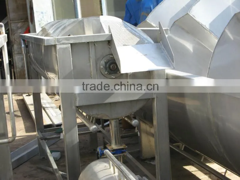 Big scale low price chicken feet blanching machine