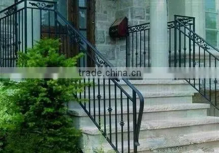 Top-selling outdoor wrought iron railings grill design