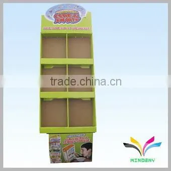 China supplier wholesale best selling fancy creative advertising rack high quality supermarket cardboard wine rack