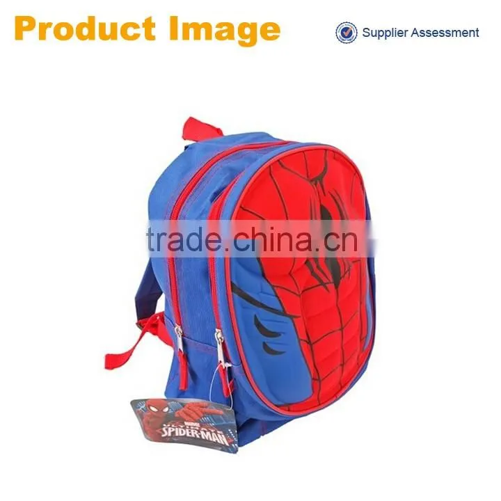alibaba China wholesale fashion lightweight spider boy images of school bag and backpack