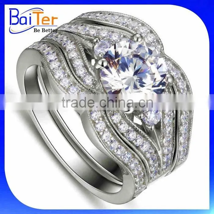 Custom Channel Setting Color Stones Stainless Steel Gay Men Ring Wholesale