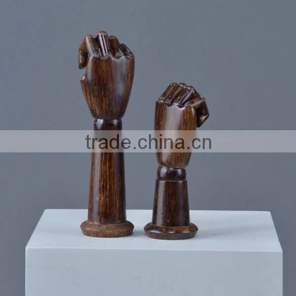 wooden female mannequin hand