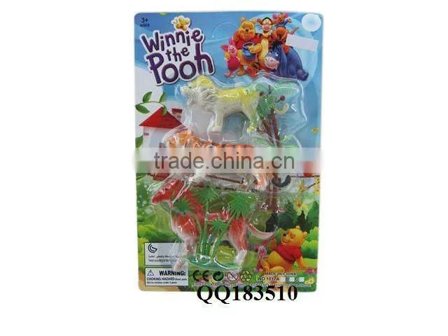 Animal play set, set toy, funny toy for kids, plastic animal toy